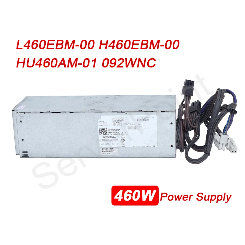 

6Pin 460W Power Supply L460EBM-00 H460EBM-00 HU460AM-01 092WNC For Dell 3050 3080 5050 7050 7080 3250 3665 3660 3668