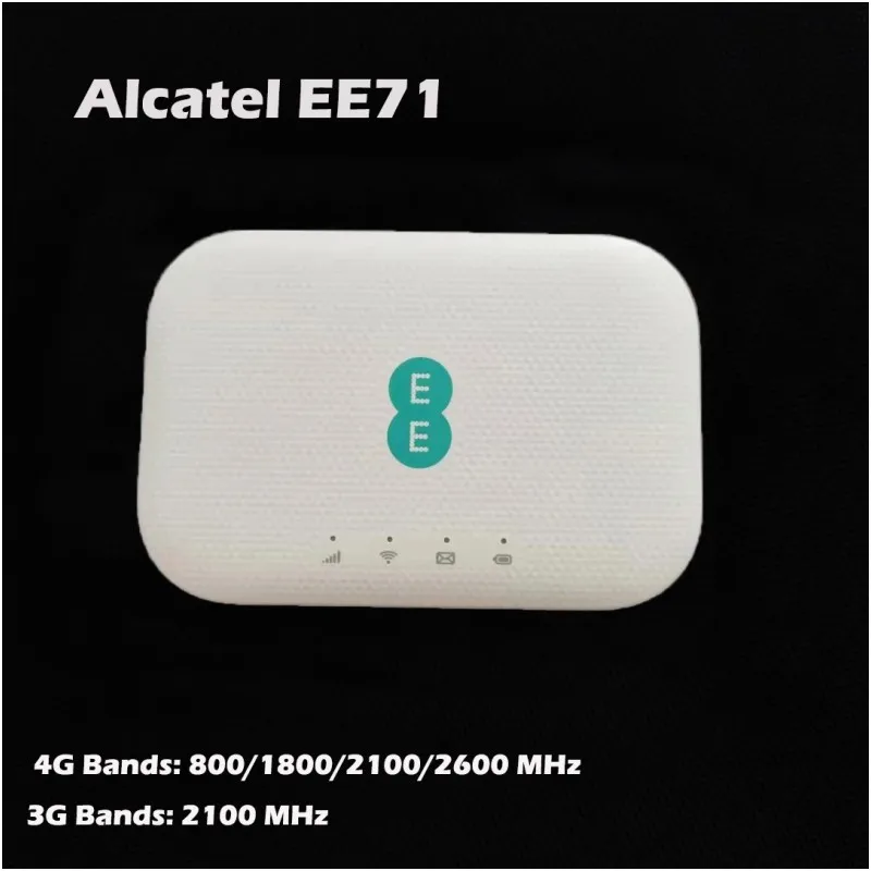 Unlokced Neue 4G Alcatel EE71 Wirelessr Router 4G CAT6 300Mbps LTE Wifi Router mit 2150mAh Batterie