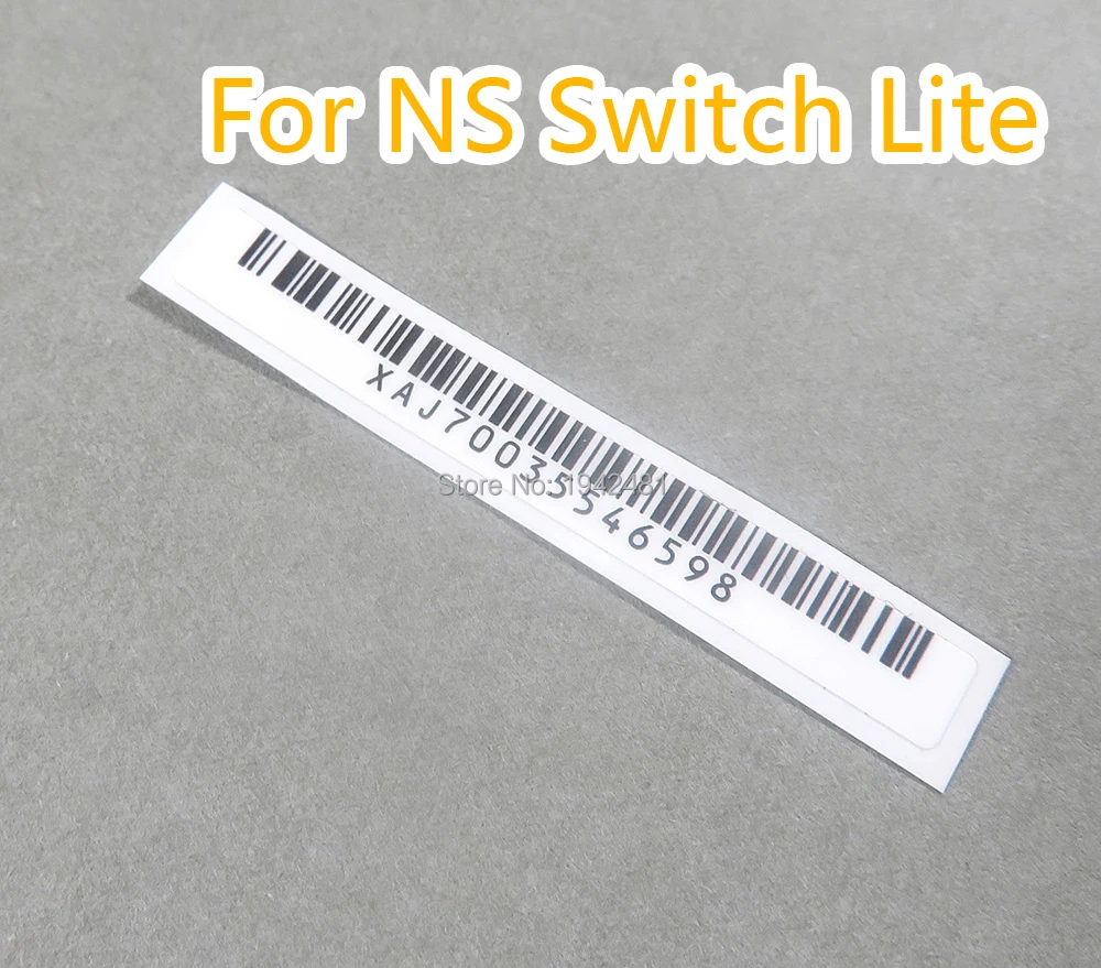 3pcs Replacement  For Nintend Switch & Lite Controller Cover Bar Sticker For Nintendo Switch New Lable Bar Sticker Barcode