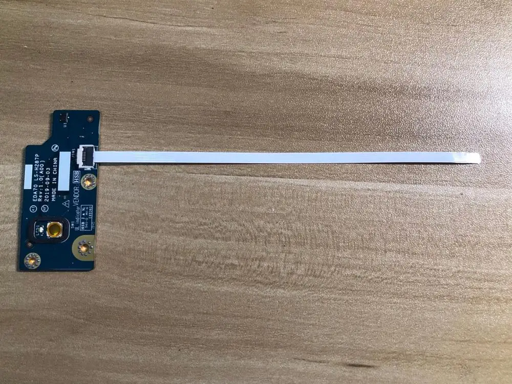 original for Dell Precision 7740 Laptop Power Button Board with Cable 89H98 089H98 CN-089H98 EDA70 LS-H287P test good