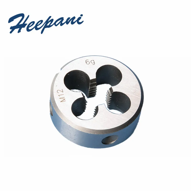 5pcs M12 M14 M16 M18 M20 Metric round thread dies circular cutting tool machine hand round dies screw threading accessories