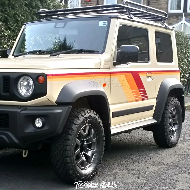 

Автомобильные наклейки для Suzuki Jimny 2019, украшение, Модифицированный корпус, Модные индивидуальные наклейки