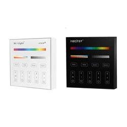 Miboxer Smart Touch Panel Controller T1 T2 T3 T4 B1 B2 B3 B4 Single Color RGBW RGB CCT For Led Controller Panel Light Bulb