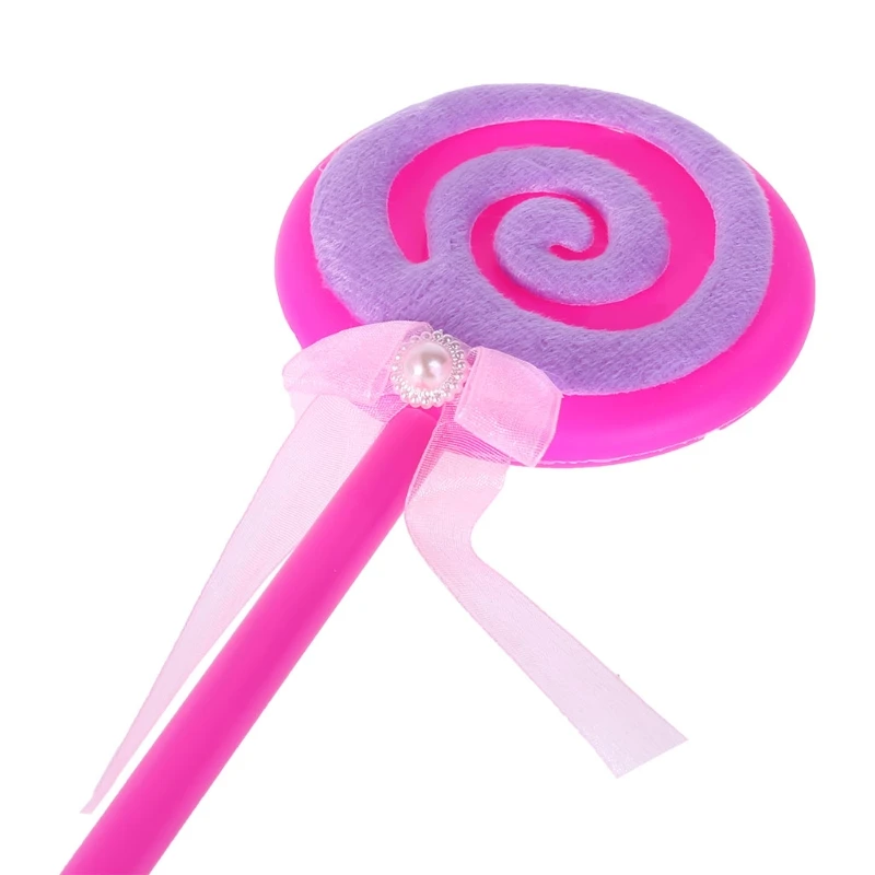 Led lollipop fada princesa varinha flash luz fulgor vara suprimentos festa lâmpada brinquedos 77hd