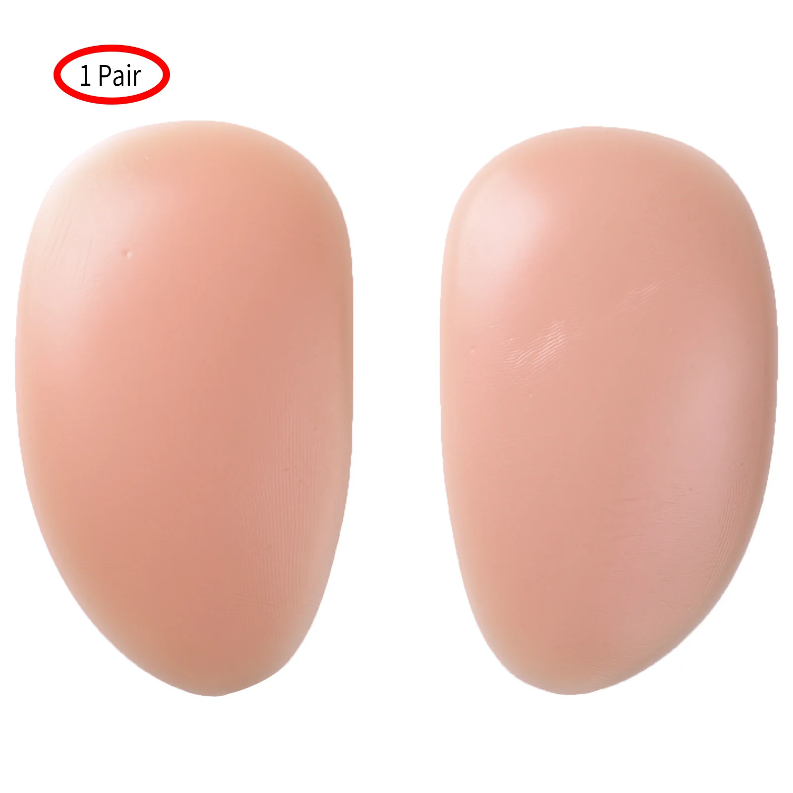 Drop Shaped Silicone Butt Pad Booster Reusalbe Thin/Thick Buttocks Push Up Padded Removable Enhancing Inserts Hip Curve Lift Pad