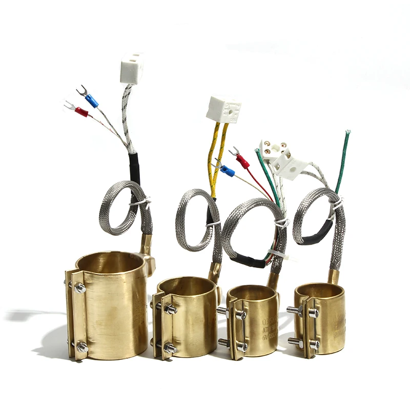 LUJINXUN медный бочонок латунное кольцо обогревателя ремешка 45x3 5 мм/45x4 0 мм/45x4 5 мм/45x5 0 мм/45x60 мм Диаметр x высота два/три/пять провода