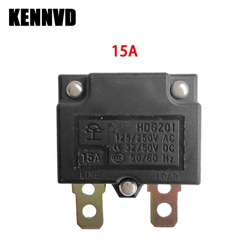 7A 10A 15A 30A Children Electric Car Automatic Circuit Breaker Reset Relay Fuse Circuit Breaker Current Overload Protector