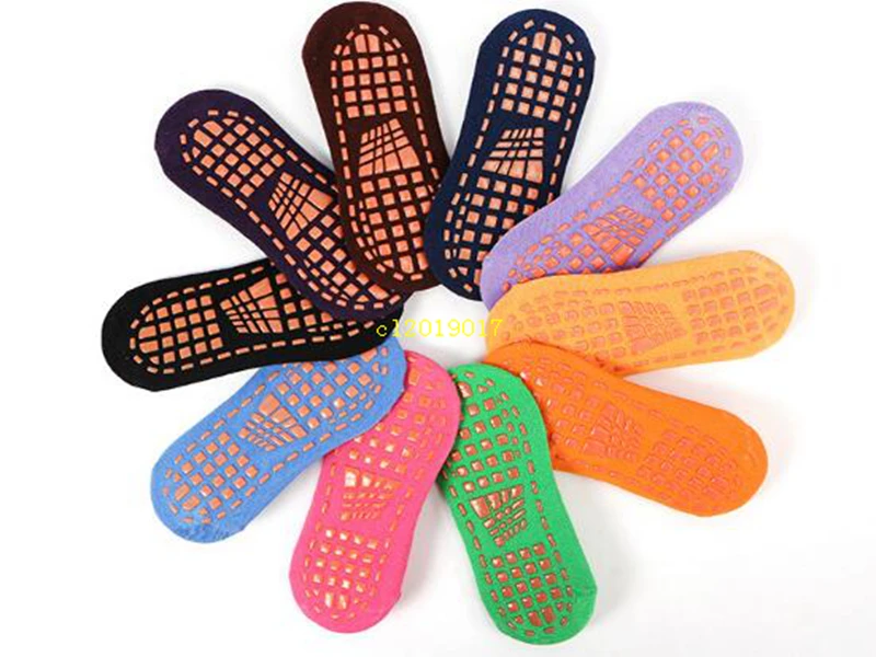 

300Pairs silicone non-slip bottom 1-4years children's indoor early education yoga trampoline socks thin section home floor socks sports sock