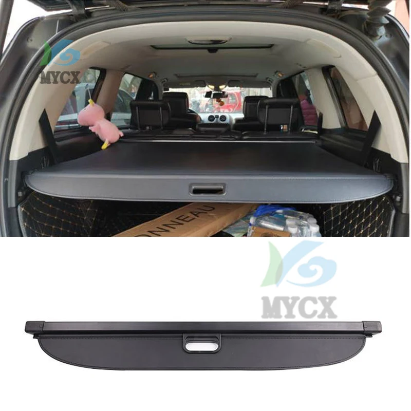 

1pcs BLACK RETRACTABLE CARGO COVER REAR TRUNK SECURITY SHADE For Benz GLK X204 2008 2009 2010 2011 2012 2013 2014 2015
