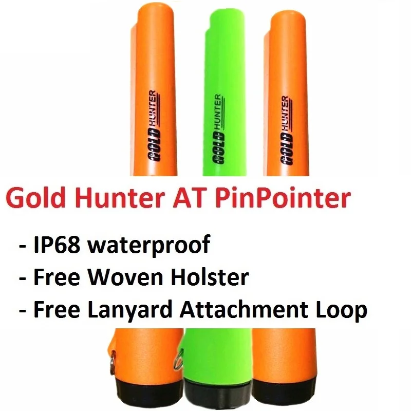 

Gold Hunter AT PRO PinPointer Waterproof Metal Detector Handheld Gold Metal Detector Underwater Metal Detector