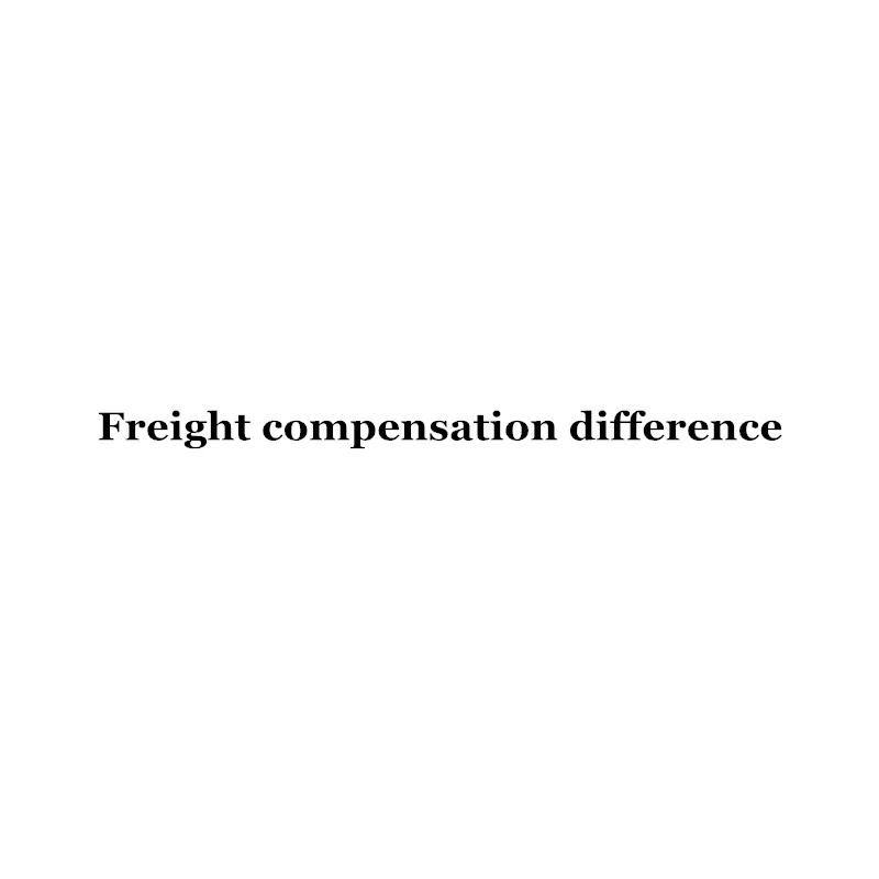 

Freight compensation difference