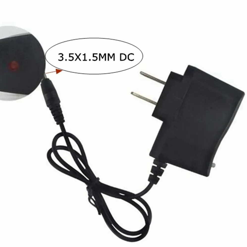 D5 US EU Charger DC4.2V 3.5mm Flashlight Power Supply Charger 4.2V 500mA AC Smart Power Adapter 18650 Li-ion Battery Charger