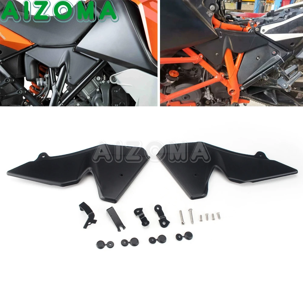 

1 Pair Motorcycle Left Right Radiator Side Panels Fairing Cover Guard Protector For 1050 1090 1190 1290 Super Adventure R/S/T