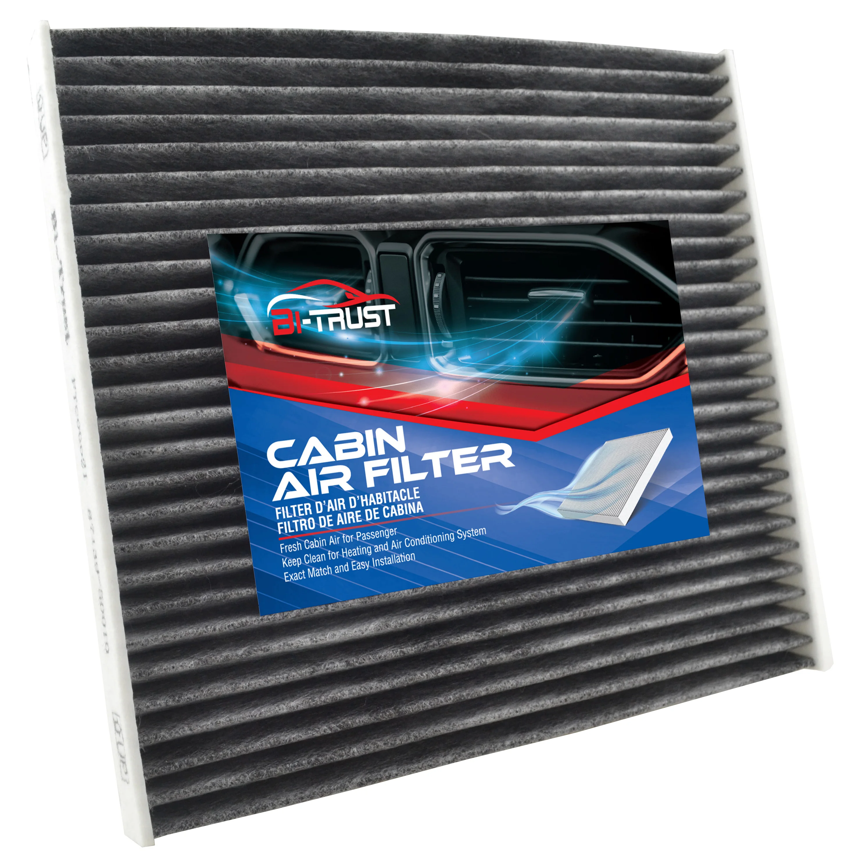 Bi-Trust Cabin Air Filter Replacement for Lexus LS400 1995-2000 V8 4.0L 87139-50010,CF12158