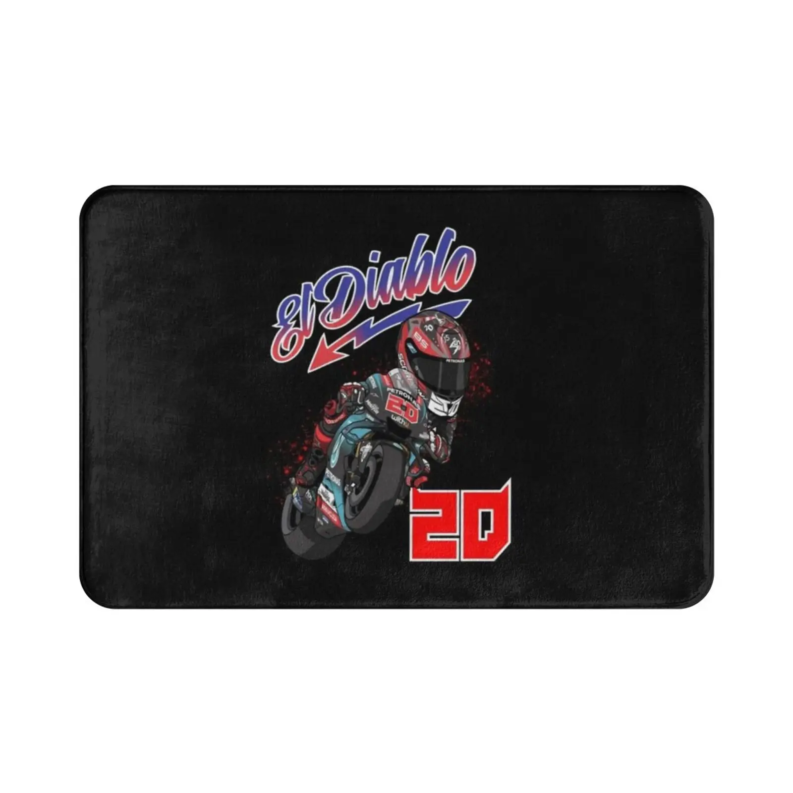 El Fan Art Superbike 20 Carpet Mat Rug Cushion Soft 20 El Fq20 Motorcycle Superbike 2020 2021 Vintage Retro