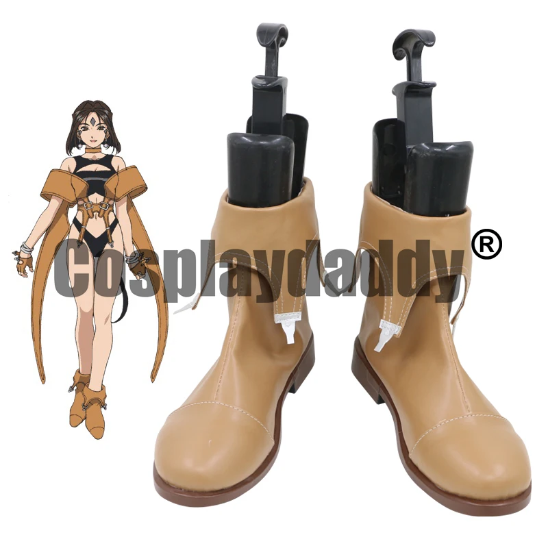 

Oh My Goddess! Aa! Megami-sama! Heaven Earth Help Center Fourth Goddess Deity Peorth Anime Manga Cosplay Shoes Boots C006