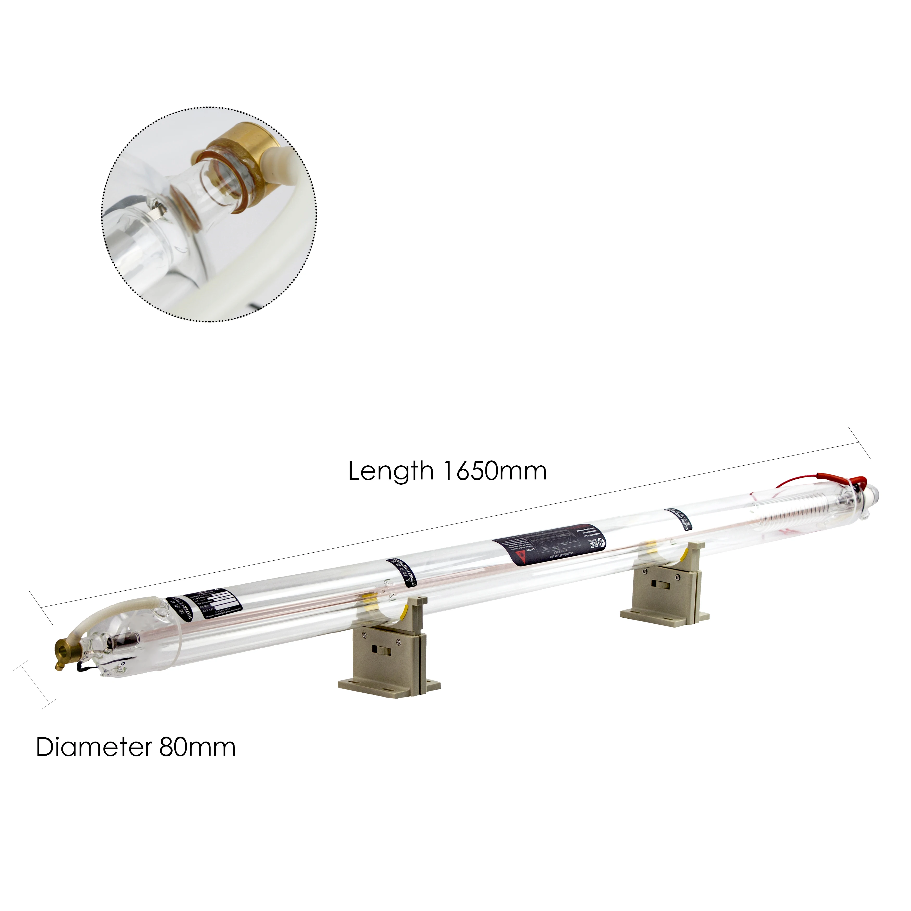 

130W Co2 Laser Tube For Co2 Laser Cutting Engraving Machine Zurong