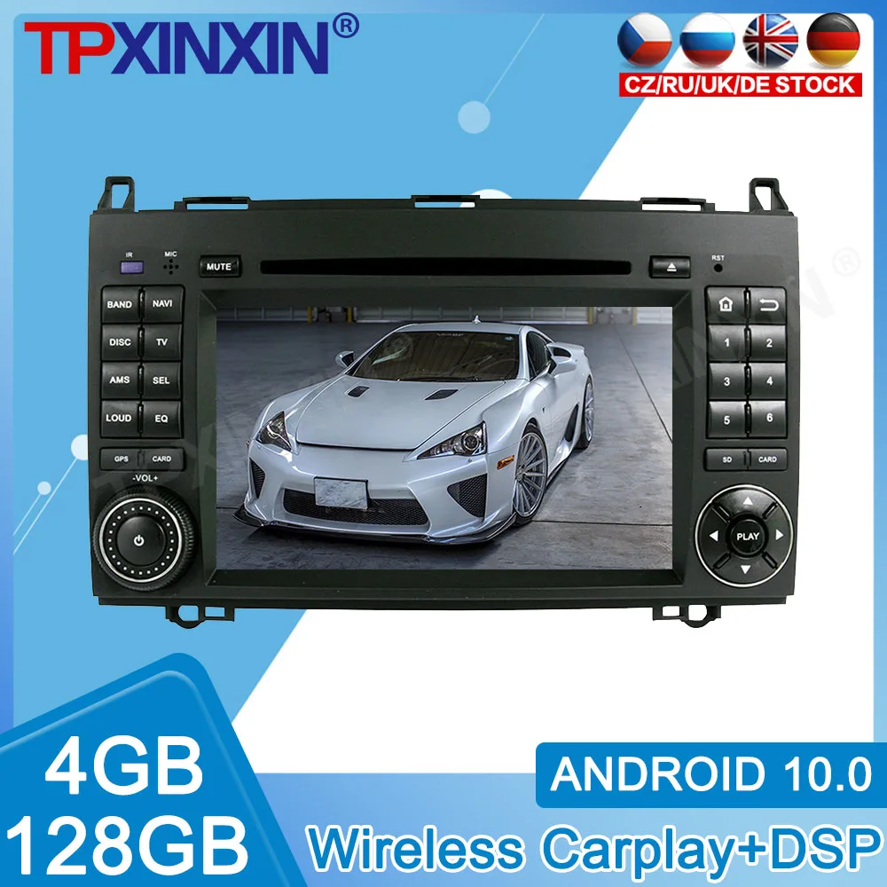 Android DSP Carplay For Mercedes Benz Viano Vito 2009 2010 2011 Car DVD Radio Multimedia Player Stereo Head Unit GPS Navigation