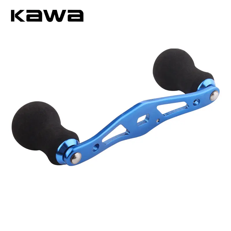 KAWA Fishing Reel Handle For Bait Casting Reels Assembly Hole 8x5mm Length Is 100mm Alloy Handle With Eva Knob Reel Accessory