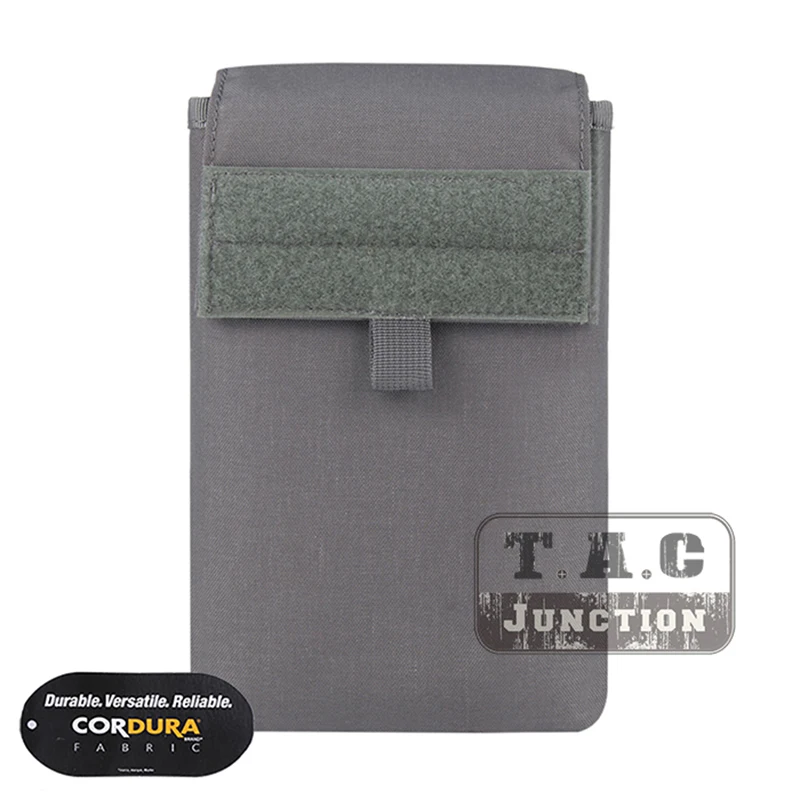 

Emerson Tactical Insulated Modular Hydration Pouch LBT-6142A 27oz Hook & Loop Bladder MOLLE Water Carrier Bag Wolf Gray