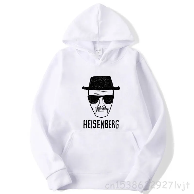 Fashion Brand Hoodies Heisenberg Printing Blended Cotton Spring Casual Hip HopHoodies Sweatshirts Hoodie