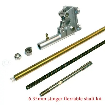 Originele TFL-onderdelen! 4,0 mm/4,76 mm/6,35 mm stinger flexibele askits voor RC Racing-boot
