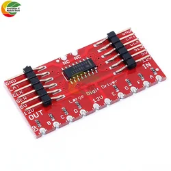 DC 5V TPIC6C596 Unidad de controlador de dígitos grandes, módulo de pantalla LED de 7 segmentos de 6,5 pulgadas para andino, Kit de bricolaje, módulo de placa PCB electrónica