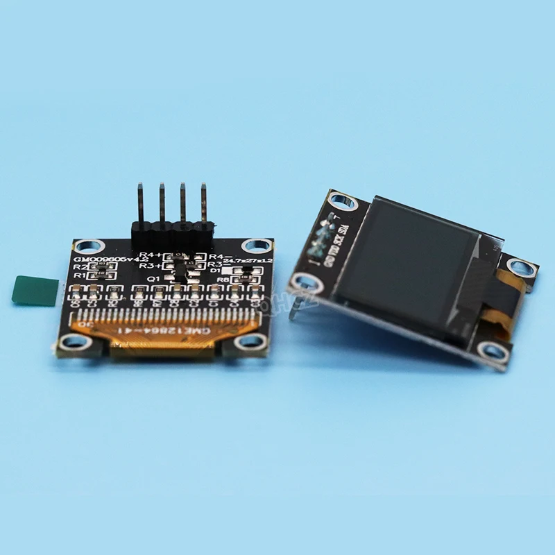 Écran OLED 0.96 pouces SSD1306 blanc/bleu/jaune bleu 0.96 pouces, technologie de communication IIC I2C pour ardu37