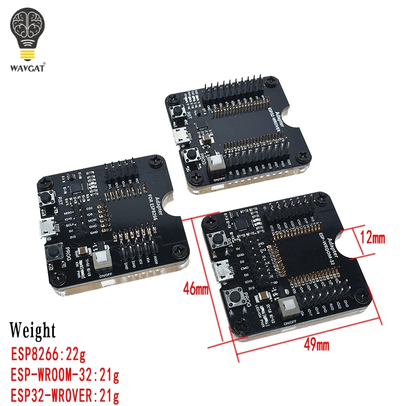 ESP8266 ESP32 ESP-WROOM-32 ESP32-WROVER Development Board Test Burning Fixture Tool Downloader for ESP-12F ESP-07S ESP-12S