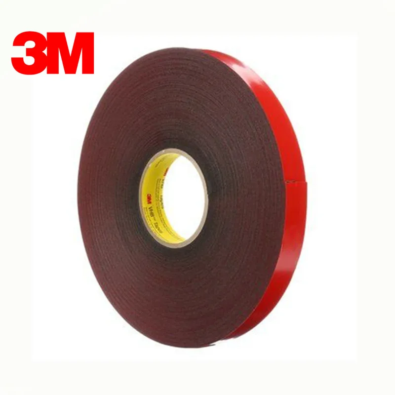 3M EX4011 Heavy Duty Exterior Mounting Tape,Black,45mil, 1/2INX36YD/roll , Dropshipping