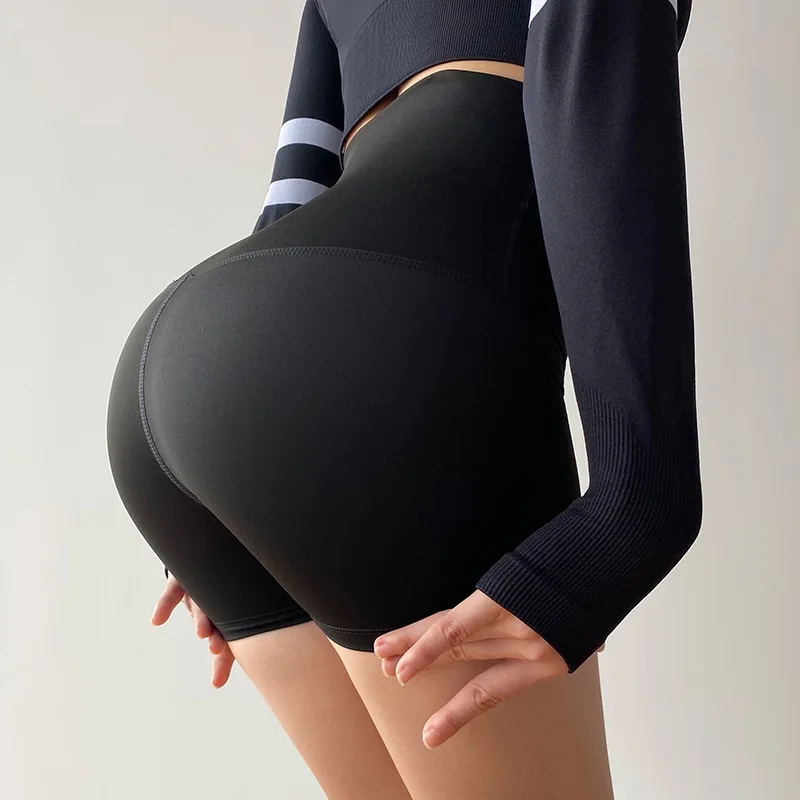 Women Waist Trainer Shorts Workout Leggings Sports Leggings Tummy Control Panties High Waist Body Shaper Pants Shapewear