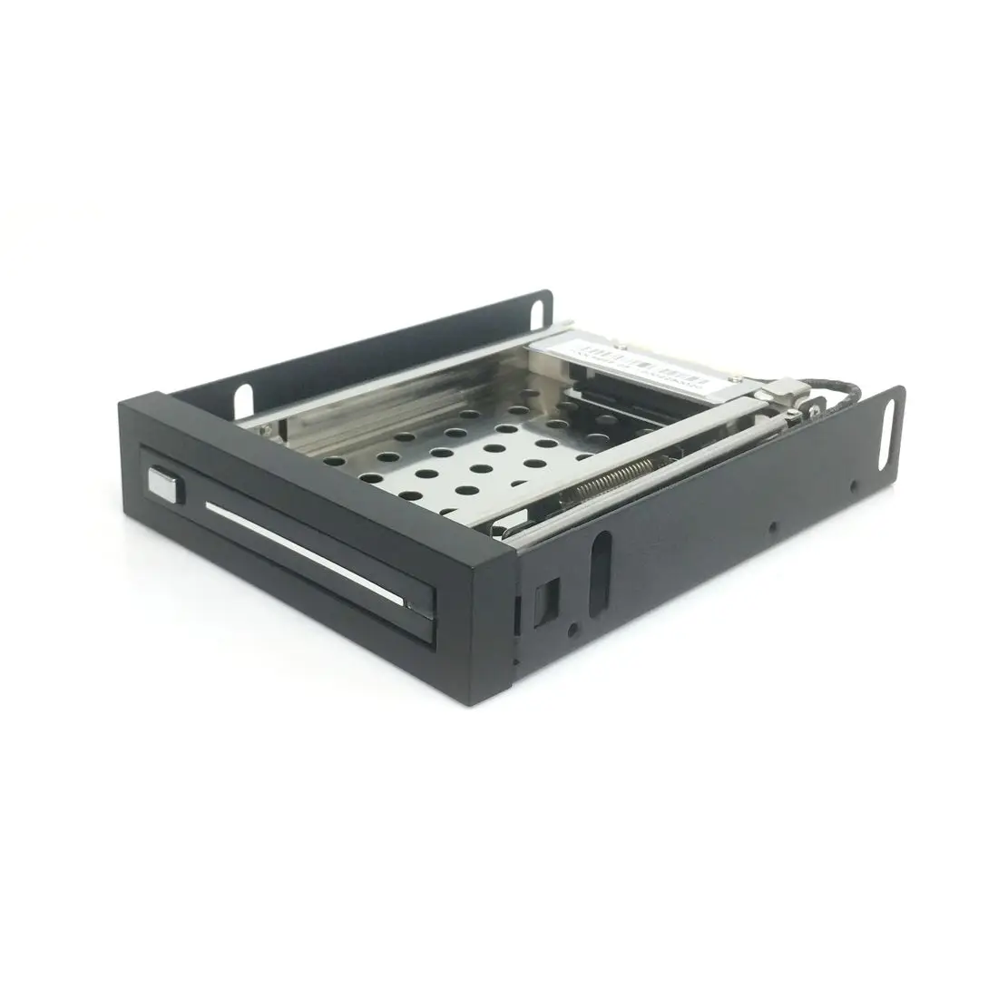 

TOOLFREE MRA261 2.5inch SATA HDD/SSD Drive Case Hot Swap Tray-less Internal Mobile Rack for 3.5" Floppy Disk Bays