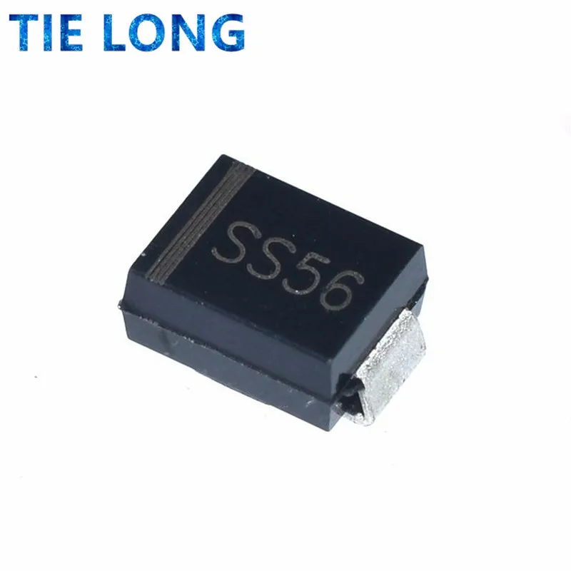 Diode SS56 SMB SCHOTTKY 5A 60V, 50 pièces/lot