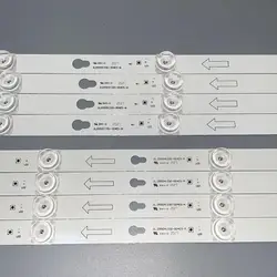 HI QUALIT 8PCS LED Backlight strip L55P2-UDN TOT-55D2900 JL.D55051330-004ES-M JL.D55041330-004ES-M B55A658U 55U6700C 55D2900
