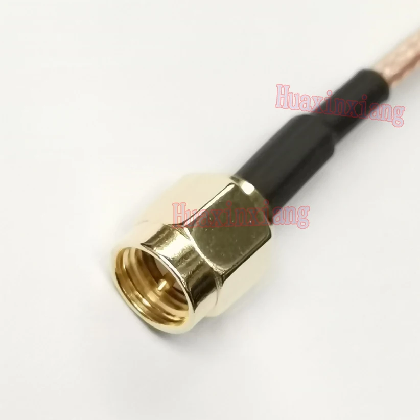 5PCS/Lot BNC To SMA-J Male Pug Connector RF Coaxial Extension Pigtal Cable Silver-Plated RG316 50CM/1M/2M