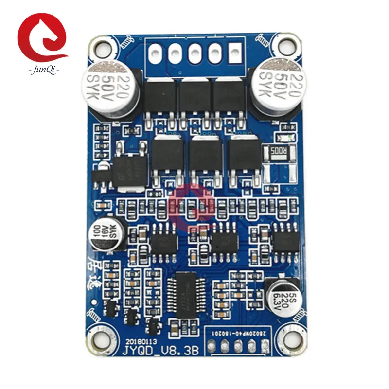 

12-36VDC Original JUYI Tech JYQD-V8.3B BLDC Motor Driver Board For Sensorless Brushless DC Motor