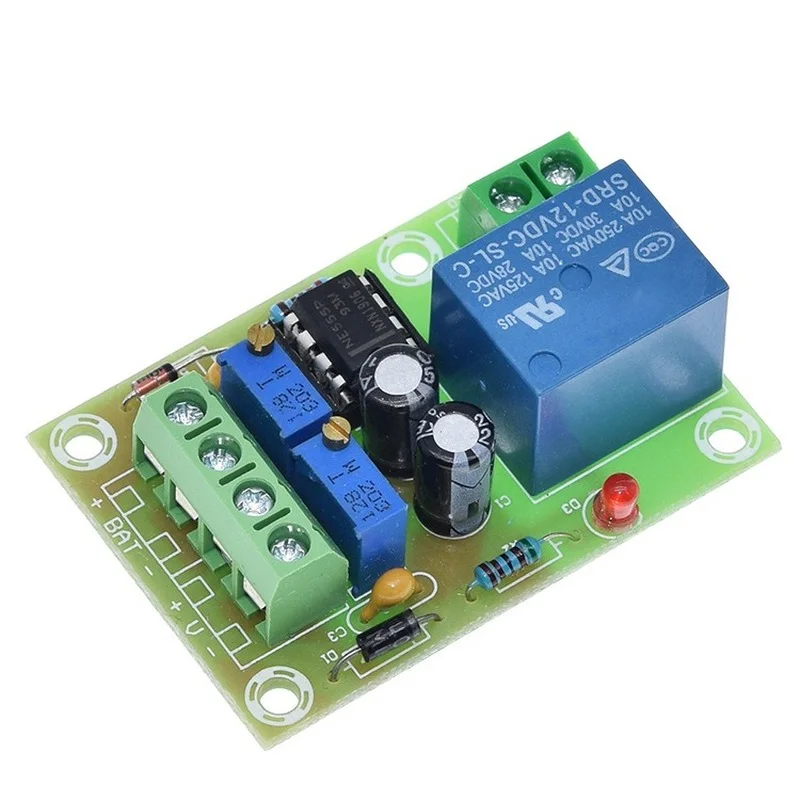 XH-M601 Intelligente Ladegerät Power Control Panel Automatische Lade Power 12V Batterie Lade Control Board Für Diy Kit