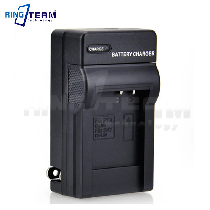 DB-L80 D-LI88  Battery Charger For Sanyo VPC-CG10 CG20 VPC-CG88 CG100 DB-L80AU for Pentax Optio P70 H90 W90