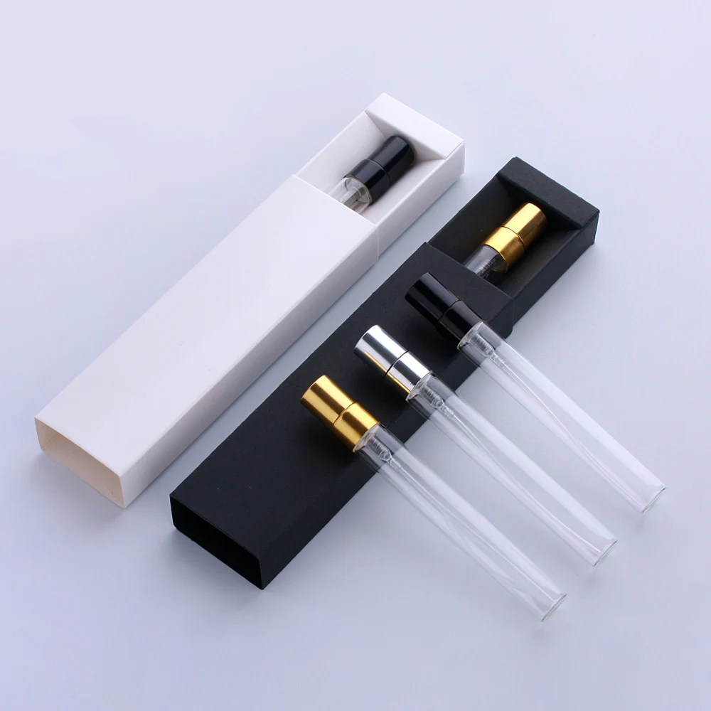 50 Teile/los 10ml Die Neue Parfüm Flasche Verpackung Boxen In Groß Großhandel Schwarz/Weiß Box – Detail 8