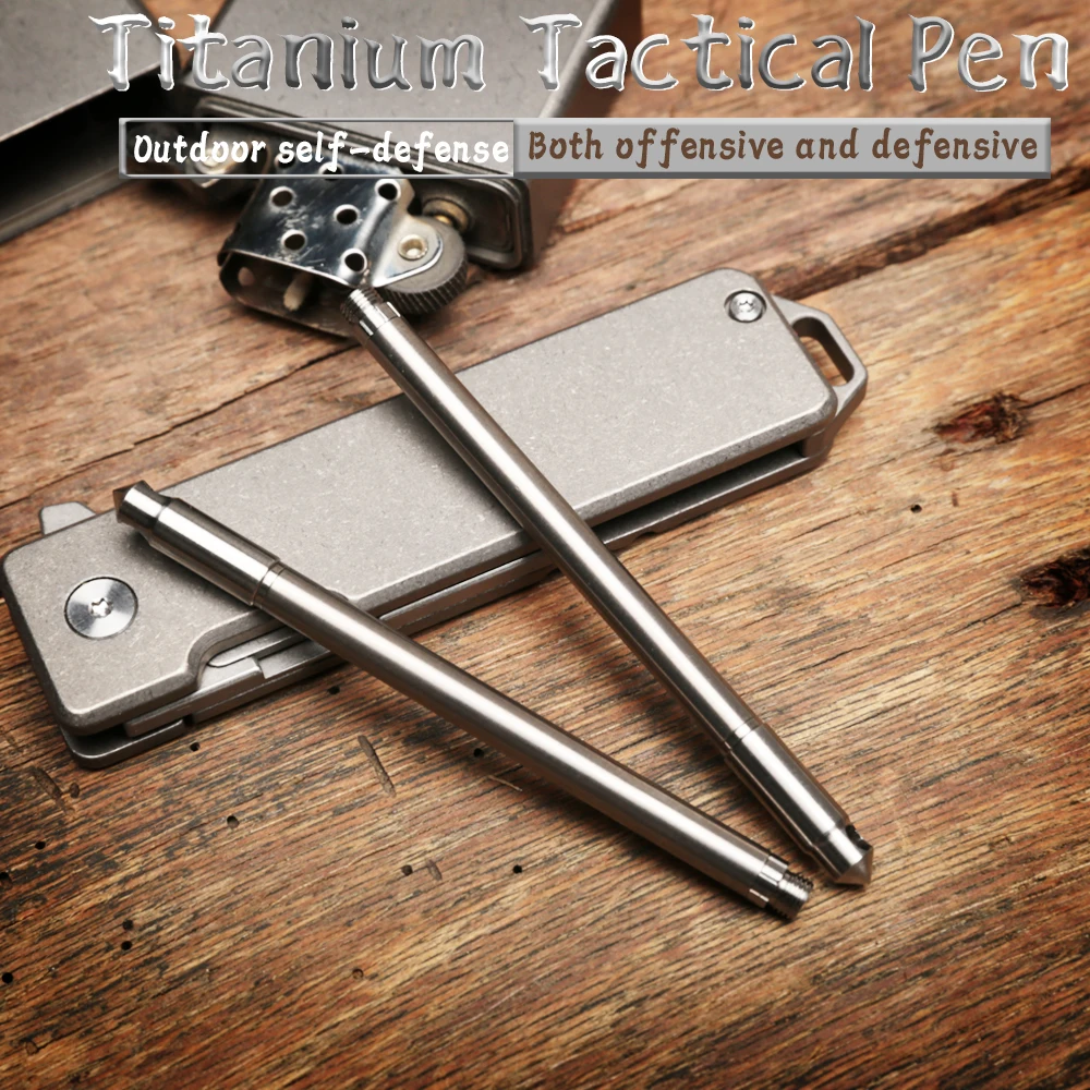 Mini Titanium Pen Portable Portable EDC Gadget Outdoor Equipment Personality Creative Signature Pen