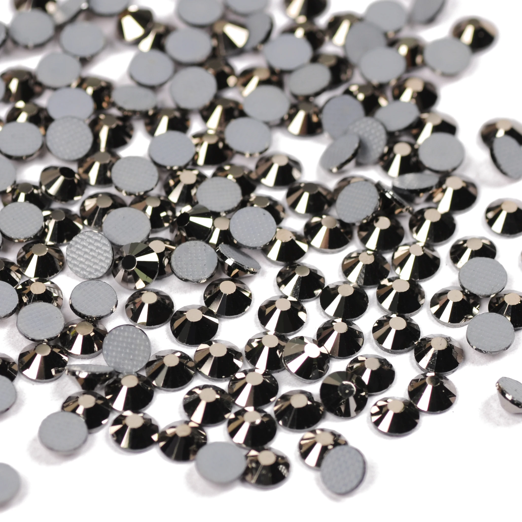 

2058 Light Chrome LTCH Hotfix Flatback Strass Glass Glitter Crystal Rhinestones For Crafts Accessories DIY Garment Decorations