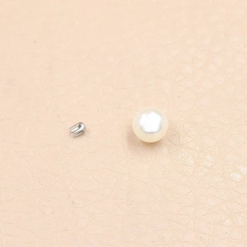 Non-porous pearl buckle, rivet, hand press mold, shoe bag, apparel decoration, rivet, shoe repair accessories