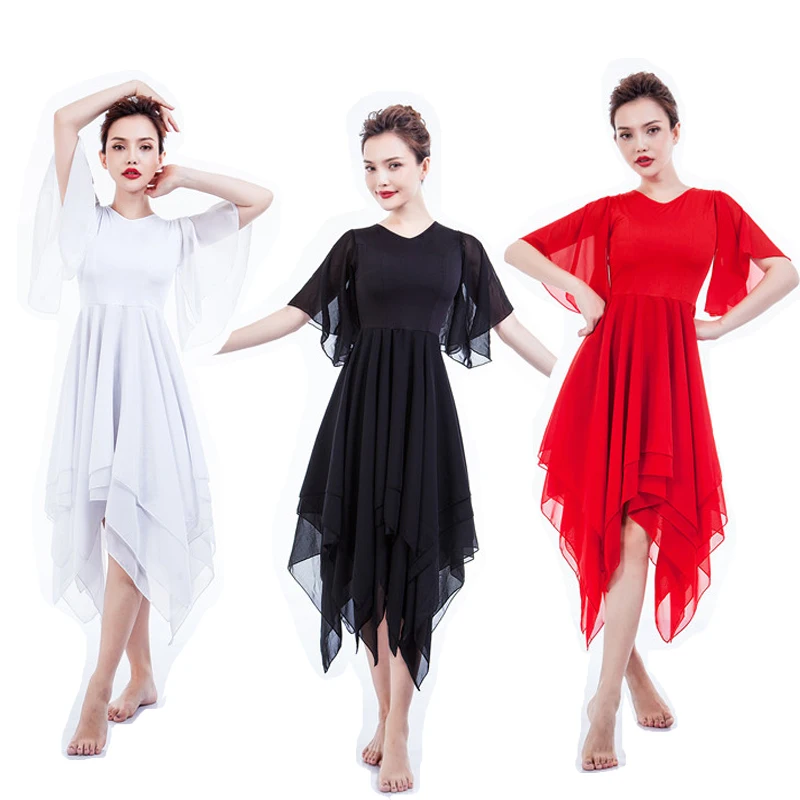 Ballet Tutu Adult Contemporary Dance Costumes Long Ballet Dress For Girls Classical Youth ballet dance dress For Adult women