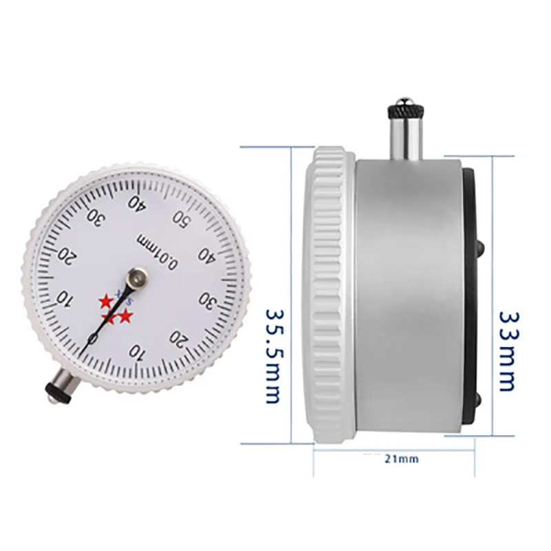 CNC machinery tools Z axial height gauge 50mm mechanical scale dial Z-axis setter ± 0.01mmElectrical Z-axis scale zero setters