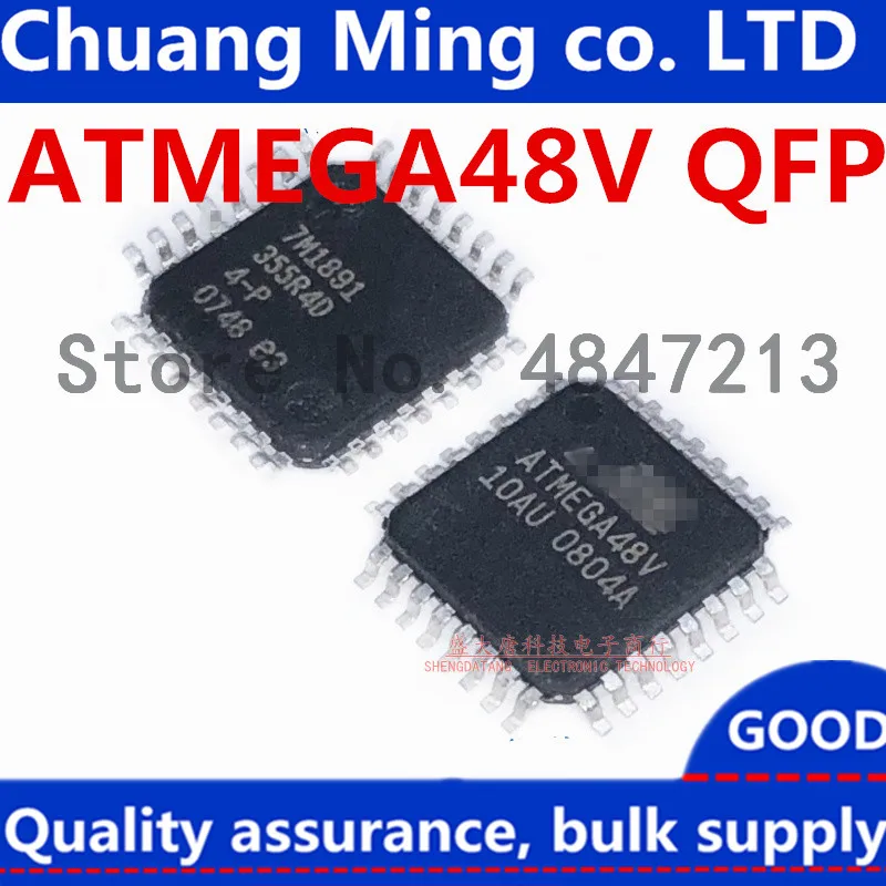 

Free Shipping 50pcs/lots ATMEGA48V-10AU ATMEGA48V ATMEGA48 QFP-32 New original IC In stock!