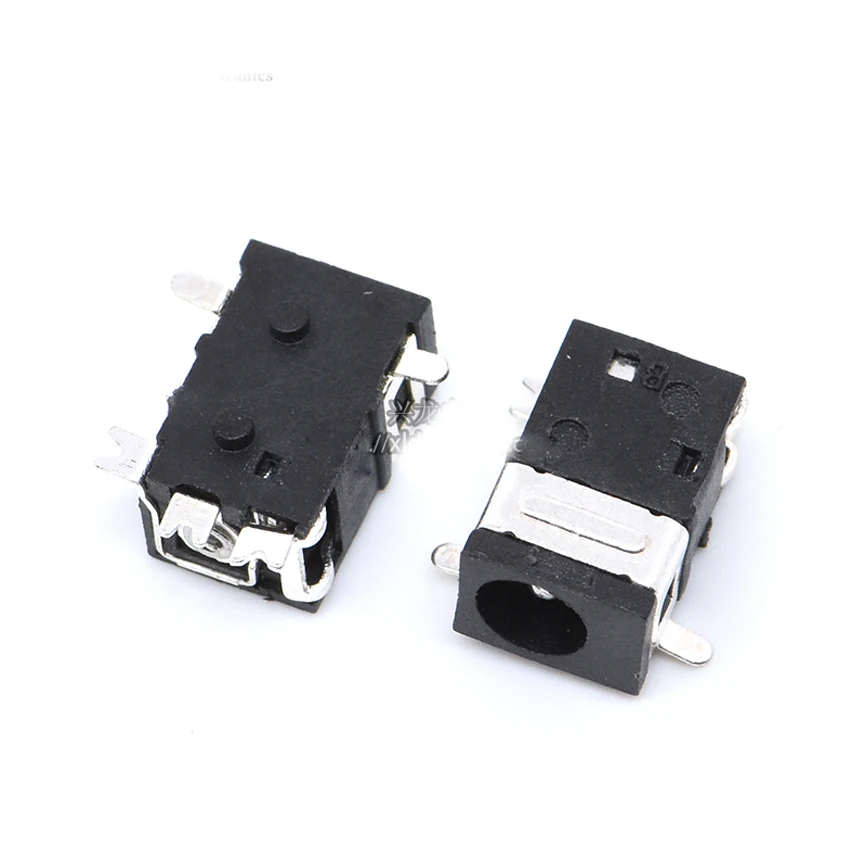 

50PCS/Lot DC-045B DC SMT Female Jack Socket Connector 5Pin 5P 3.5*1.3mm 1.3mm For Power Charging