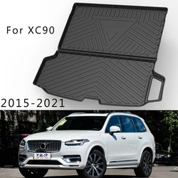 For Volvo XC90 2020 2021 2015 2016 2017 Car Cargo Liner All-Weather Non-slip Trunk Mats Boot Tray Carpet Interior Accessories