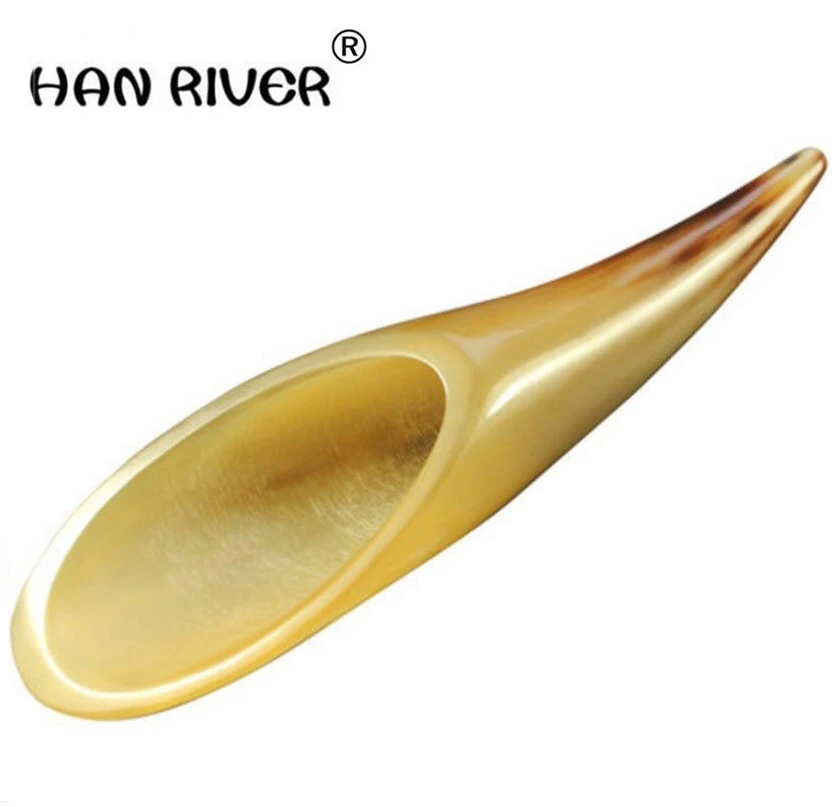 

HANRIVER General multifunctional massagers portable natural horn scrapping tube plate horn massage general neck muscle pull rod