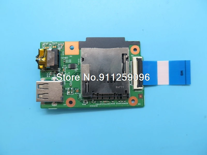 

Laptop USB Audio Board For Lenovo B4400 90004668 55.4LW02.001G 48.4LW24.011 50.4TD07.023 LB440 I/O Board W/Cable New