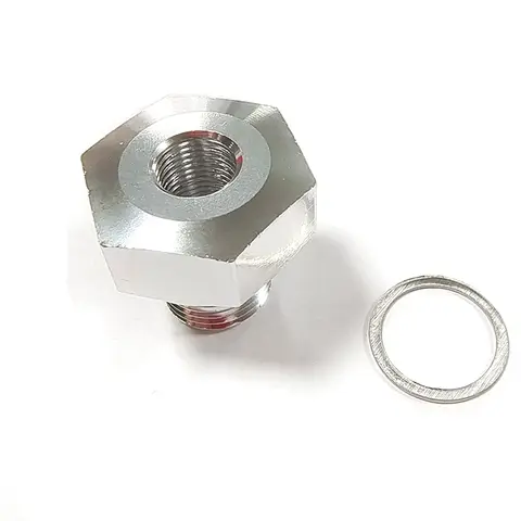 M12x1.5 암-1/8NPT 엔진 산소 센서 오일 압력 센서 어댑터 LS 시리즈